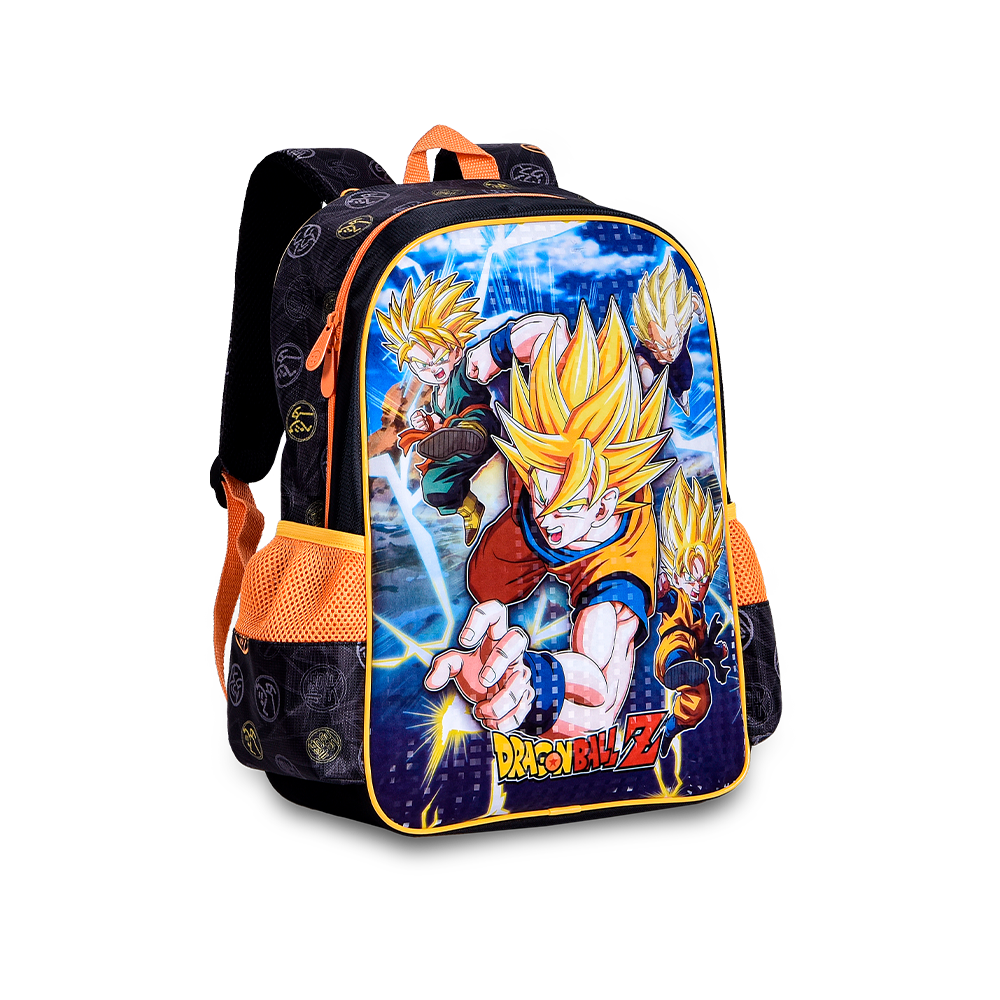 Kit Mochila Roda Dragon Ball Z 3 Peças Clio