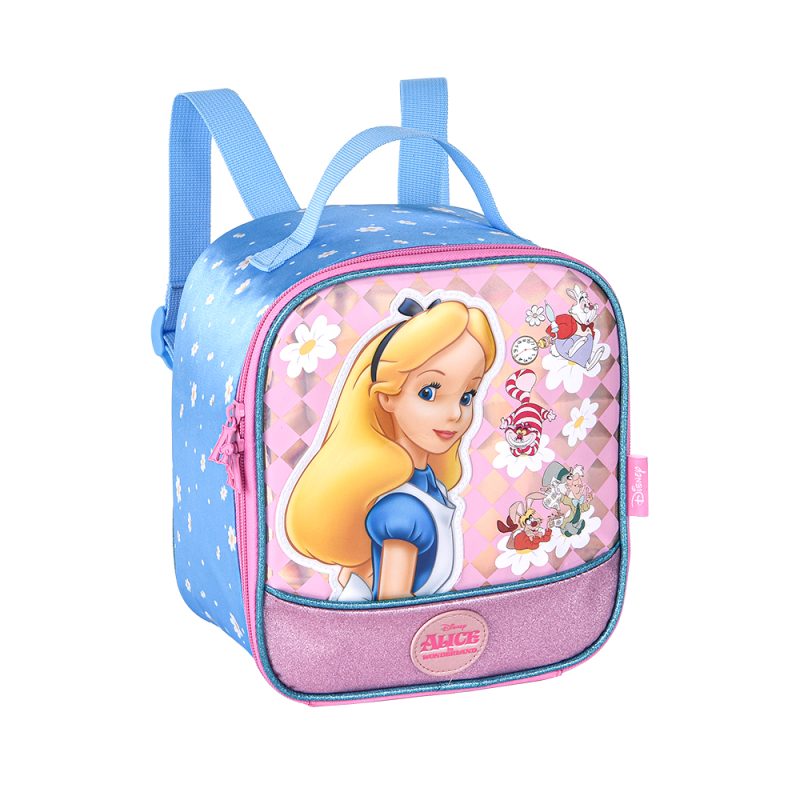 Lancheira Térmica Oficial Alice no País das Maravilhas (Disney) - 9" | AC24650L