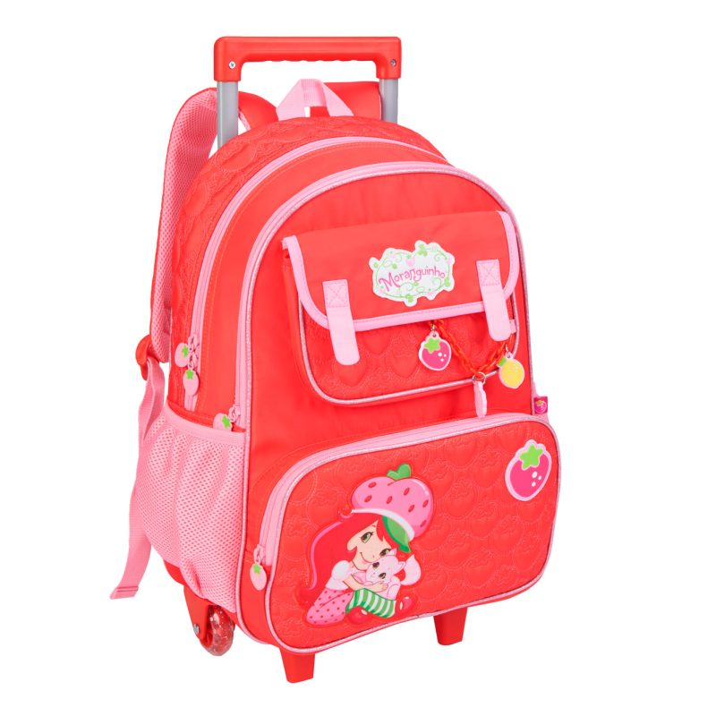Mochila de Carrinho Oficial Moranguinho - 16" | MO26287K - Imagem 3