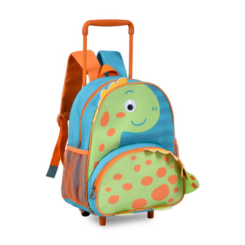 Mochila de Carrinho Oficial Clio Pets Dinossauro - 13" | CP24508B - Imagem 2
