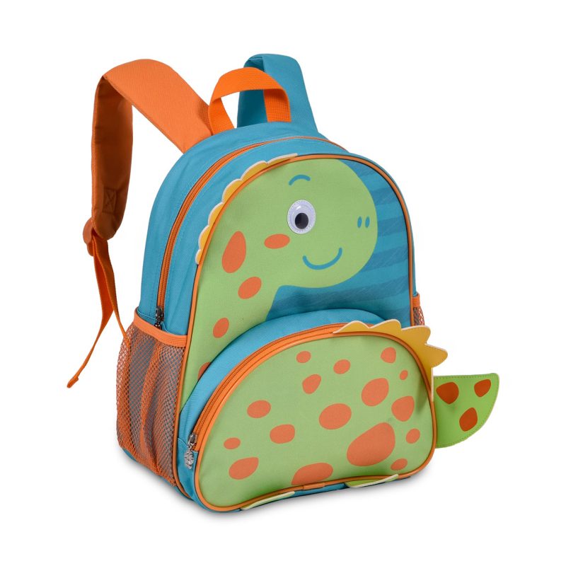Mochila de Costas Oficial Clio Pets Dinossauro - 13" | CP24509D - Imagem 2
