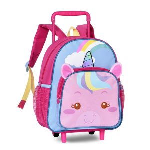 Mochila de Carrinho Oficial Clio Pets Unicórnio - 13" | CP26266B